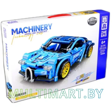 Конструктор Zhe Gao Technics QL1238 Спорткар Blue Run